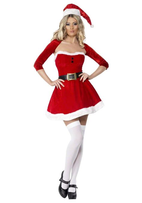 womens sexy santa outfit|Mrs Claus Costumes